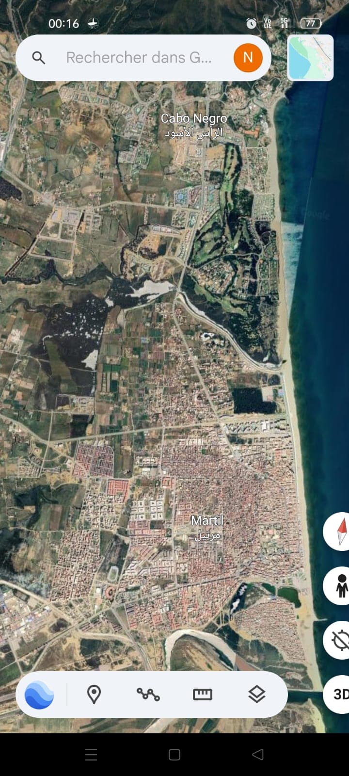 Terrain à vendre au maroc Tétouan Martil